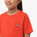 Camiseta Naranja Logo Blanco Niño