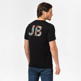 Camiseta Gráfica JB Amalfi Negra para Hombre