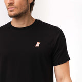 Camiseta Gráfica JB Amalfi Negra para Hombre