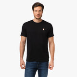 Camiseta Gráfica JB Amalfi Negra para Hombre