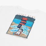 Camiseta Gráfica de Signos Amalfi Blanca para Hombre