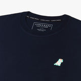 Camiseta Gráfica Positano Azul para Hombre