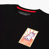 Camiseta Negra Logo Postal JB Niño