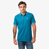 Polo Aguamarina Cuello Marca James Bark