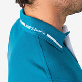 Polo Aguamarina Cuello Marca James Bark
