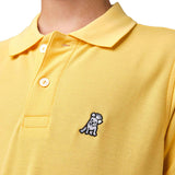 Polo Amarilla Logo Blanco Niño