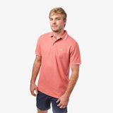 Polo Salmón Cuello Marca James Bark