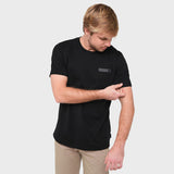 Camiseta Negra Logo Privé Hombre