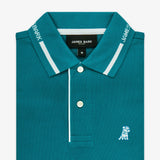 Polo Aguamarina Cuello Marca James Bark
