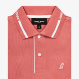 Polo Salmón Cuello Marca James Bark