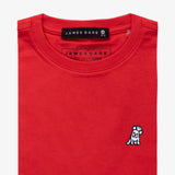 Camiseta Roja Logo Blanco Niño