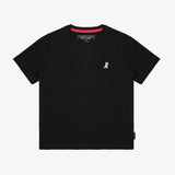 Camiseta Negra Gráfico Privé Niño