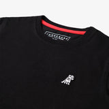Camiseta Negra Gráfico Privé Niño