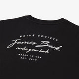 Camiseta Negra Gráfico Privé Niño