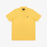 Polo Amarilla Logo Blanco