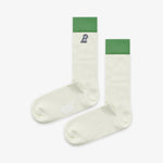 Green Color Block Socks - JAMES BARK