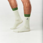 Green Color Block Socks - JAMES BARK