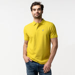 Men's Apple Green Regular Fit Polo Shirt - White Bark - JAMES BARK