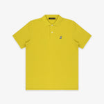 Men's Apple Green Regular Fit Polo Shirt - White Bark - JAMES BARK