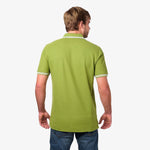 Men's Contrast Buttoning Polo Shirt - JAMES BARK