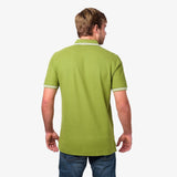 Men's Contrast Buttoning Polo Shirt - JAMES BARK