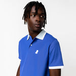 Men's Dazzling Contrast Neck Polo Shirt - JAMES BARK