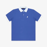 Men's Dazzling Contrast Neck Polo Shirt - JAMES BARK