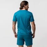 Men's Ocean Depths Crew Neck Jersey T-Shirt - White Bark - JAMES BARK
