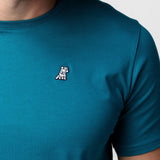 Men's Ocean Depths Crew Neck Jersey T-Shirt - White Bark - JAMES BARK
