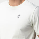 Men's Phantom Green Crew Neck Jersey T-Shirt - White Bark - JAMES BARK