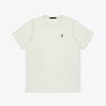 Men's Phantom Green Crew Neck Jersey T-Shirt - White Bark - JAMES BARK