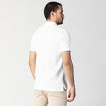 Men's White Gold Edition Regular Fit Polo Shirt - Gold Bark - jamesbark-usa