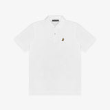 Men's White Gold Edition Regular Fit Polo Shirt - Gold Bark - jamesbark-usa