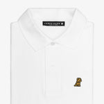 Men's White Gold Edition Regular Fit Polo Shirt - Gold Bark - jamesbark-usa