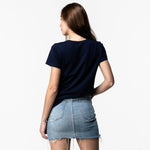 Women's Navy Special Edition Jersey T-Shirt - JAMES BARK